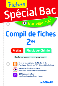 Picture of Spécial Bac Compil de Fiches Maths, Physique-Chimie 2de