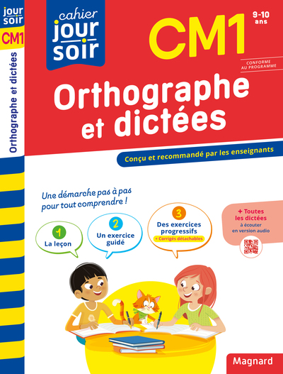 Picture of Orthographe et dictées CM1 - Cahier Jour Soir