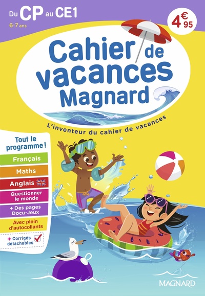 Picture of Cahier de vacances 2026, du CP vers le CE1 6-7 ans