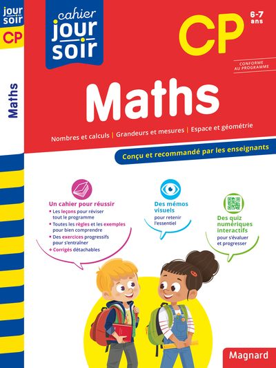 Picture of Maths CP - Cahier Jour Soir