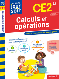 Picture of Calculs et opérations CE2 - Cahier Jour Soir