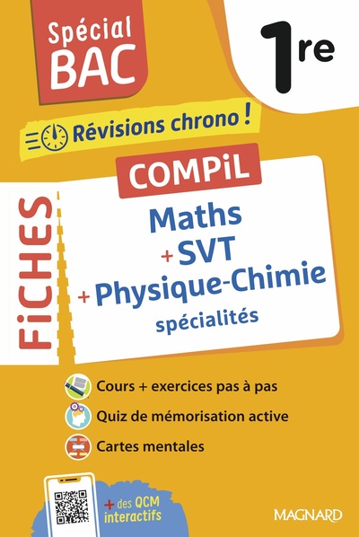 Image de Spécial BAC 2026 - Compil de Fiches Maths - Physique-Chimie - SVT 1re