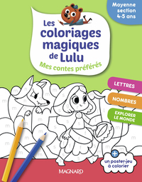 Picture of Les coloriages magiques de Lulu - Moyenne section - Mes contes préférés