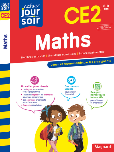 Picture of Maths CE2 - Cahier Jour Soir