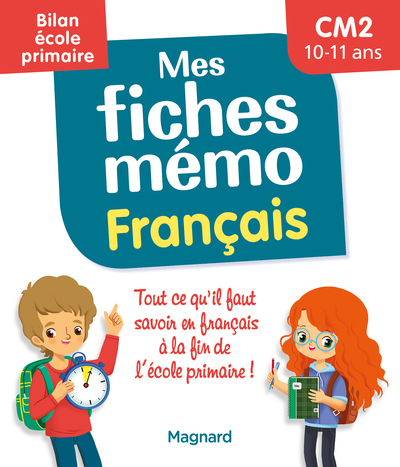 Picture of Mes fiches mémo Français CM2 - Bilan école primaire