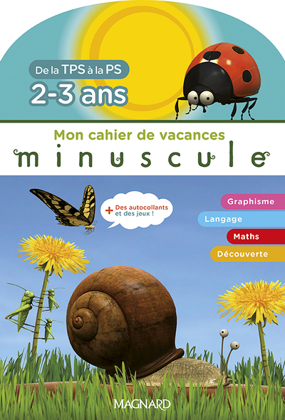 Picture of Cahier de vacances Minuscule - TPS/PS