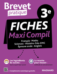 Image de Brevet Pratique Maxi-Compil de fiches la totale 3e Brevet 2025
