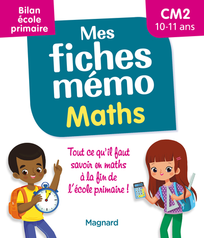 Picture of Mes fiches mémo Maths CM2 - Bilan école primaire