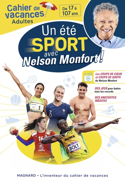 Picture of Cahier de vacances adultes - Un été sport avec Nelson Monfort !