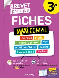 Image de Brevet Pratique 2026 - Maxi compil de fiches 3e
