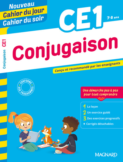Image de Conjugaison CE1 - Nouveau Cahier du jour Cahier du soir