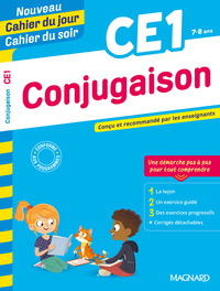 Image de Conjugaison CE1 - Nouveau Cahier du jour Cahier du soir