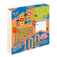 Image de 100 labyrinthes pour Super futés 4-6 ans