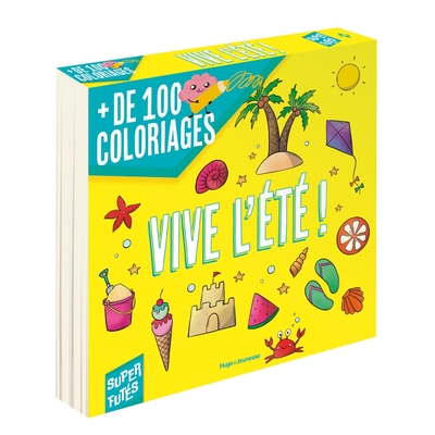 Picture of 100 coloriages d'été pour les Super Futés