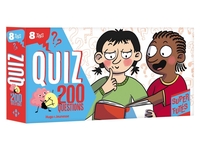 Picture of 200 quiz pour les Super Futés 8 ans