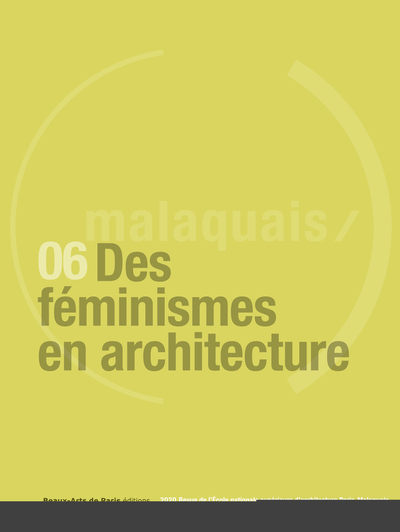 Image de revue malaquais des feminismes en architectures