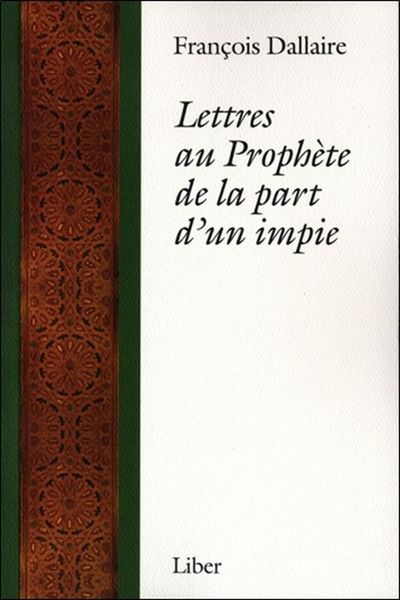 Picture of Lettres au Prophète de la part d'un impie