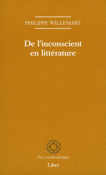 Picture of De l'inconscient en littérature