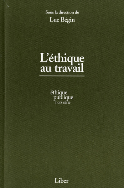 Picture of L'éthique au travail