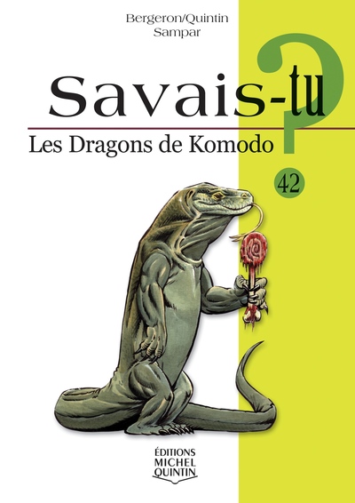 Picture of SAVAIS-TU ? LES DRAGONS DE KOMODO (NOIR ET BLANC)