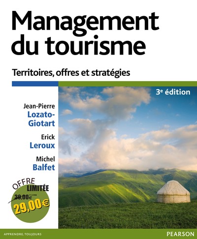 Image de MANAGEMENT DU TOURISME 3E NOUVEAU PRIX