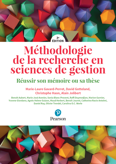Picture of Méthodologie de la recherche en sciences de gestion - 3e édition