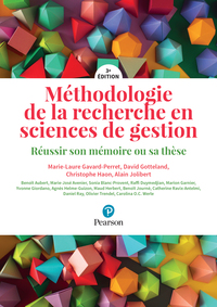 Picture of Méthodologie de la recherche en sciences de gestion - 3e édition