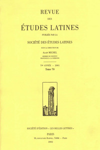 Picture of Revue des études latines