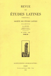 Picture of Revue des études latines