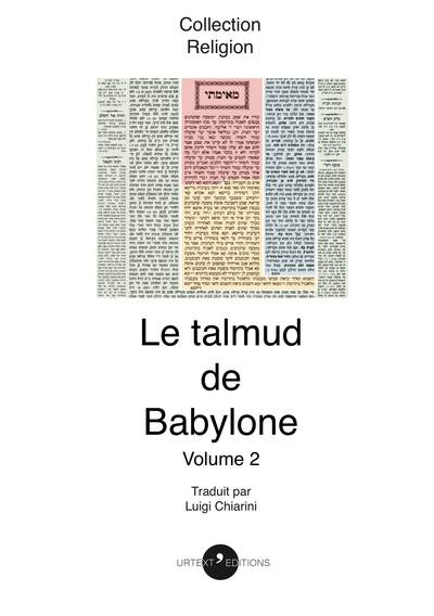 Picture of LE TALMUD DE BABYLONE VOLUME 2