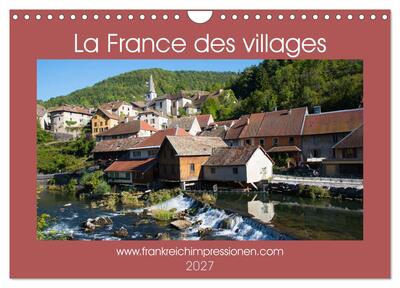Image de La France des villages (Calendrier mural 2027 DIN A4 vertical), CALVENDO calendrier mensuel