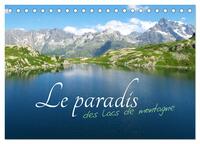 Picture of Le paradis des lacs de montagne (Calendrier de bureau 2027 DIN A5 vertical), CALVENDO calendrier mensuel