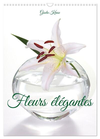 Image de Fleurs élégantes (Calendrier mural 2027 DIN A3 horizontal), CALVENDO calendrier mensuel