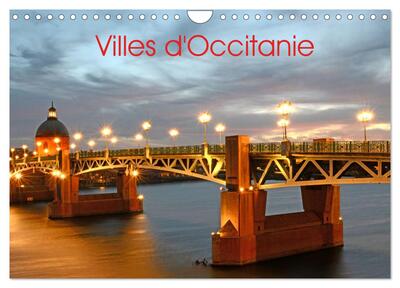 Image de Villes d'Occitanie (Calendrier mural 2027 DIN A4 vertical), CALVENDO calendrier mensuel