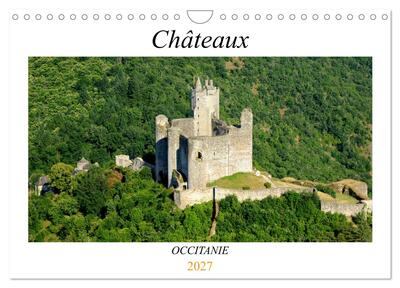 Image de Châteaux OCCITANIE (Calendrier mural 2027 DIN A4 vertical), CALVENDO calendrier mensuel
