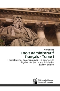 Picture of Droit administratif français - Tome I