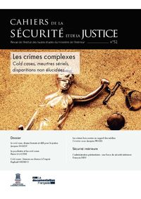 Picture of Les crimes complexes : cold case, meurtres sériels, disparitions non élucidées
