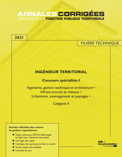 Image de Ingénieur territorial I 2021