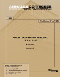 Picture of Adjoint d'animation principal de 2e classe 2021