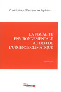 Picture of La fiscalité environnementale au défi de l'urgence climatique