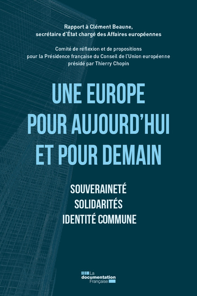 Picture of Une Europe pour aujourd'hui et pour demain
