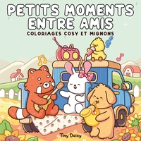 Picture of Petits moments entre amis : coloriages cosy et mignons