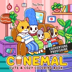 Image de Cin'animal : coloriages cosy et mignons