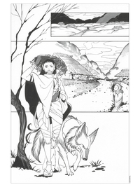 Image de Ex-libris Noir & Blanc Demon Days par Peach Momoko (30 x 40 cm)