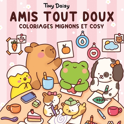 Picture of Amis tout doux : coloriages mignons et cosy