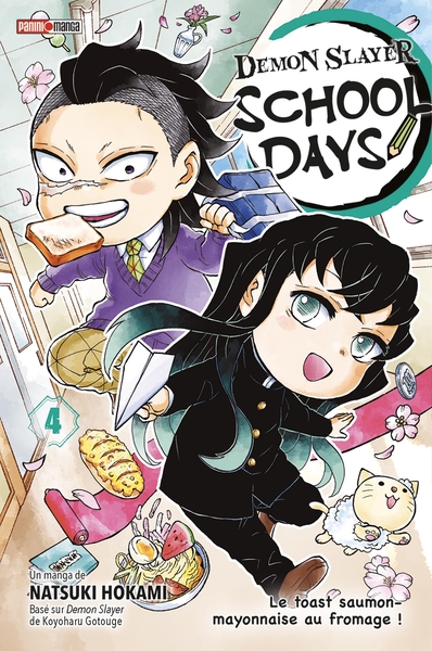Picture of Demon Slayer School Days T04 : Le toast saumon-mayonnaise au fromage !