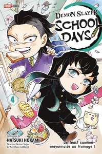 Picture of Demon Slayer School Days T04 : Le toast saumon-mayonnaise au fromage !