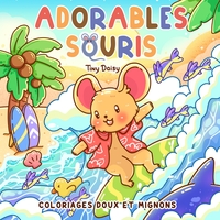 Picture of Adorables souris : coloriages doux et mignons