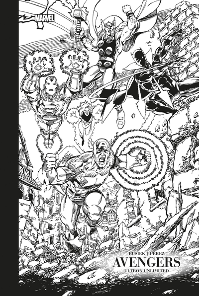 Picture of Avengers : Ultron Unlimited - Edition Noir & Blanc