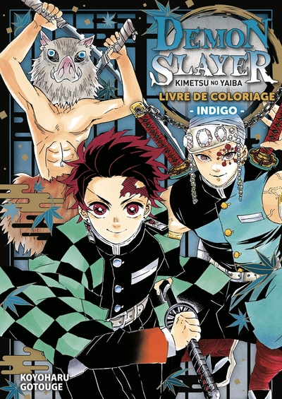 Image de Demon Slayer - Livre de coloriage N°04 : Indigo